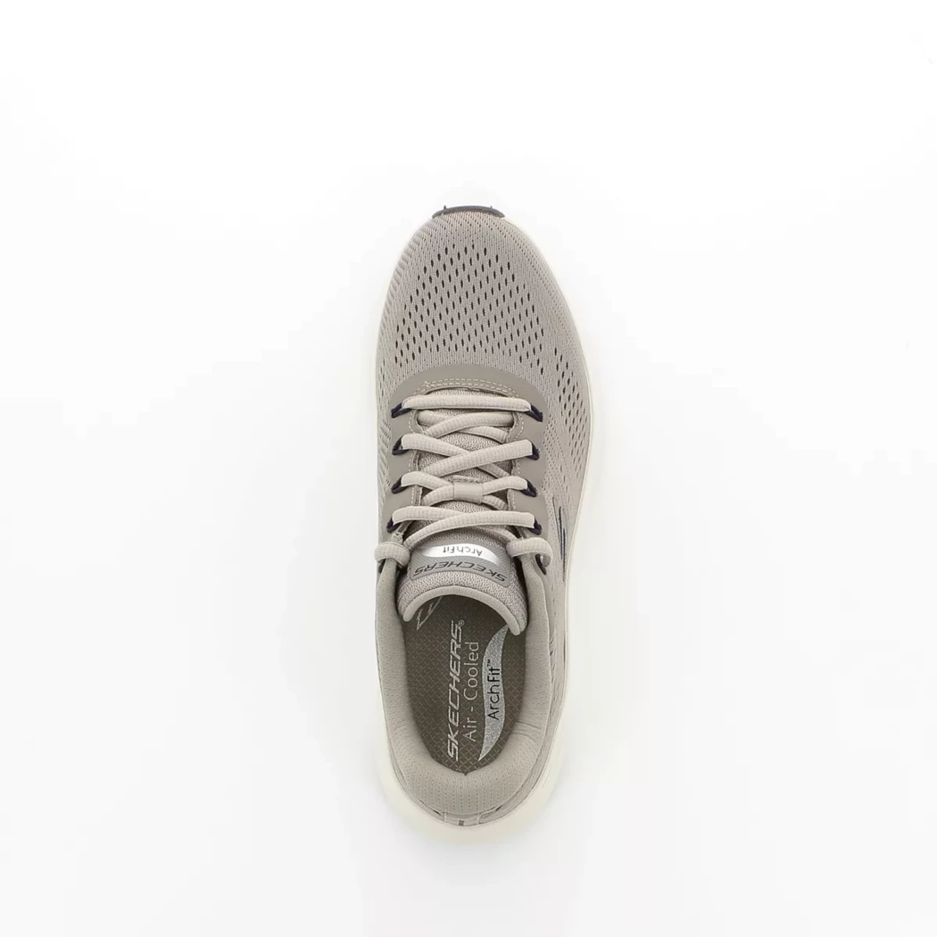 Image (6) de la chaussures Skechers - Baskets Taupe en Textile Image (6) de la chaussures Skechers - Baskets Taupe en Textile