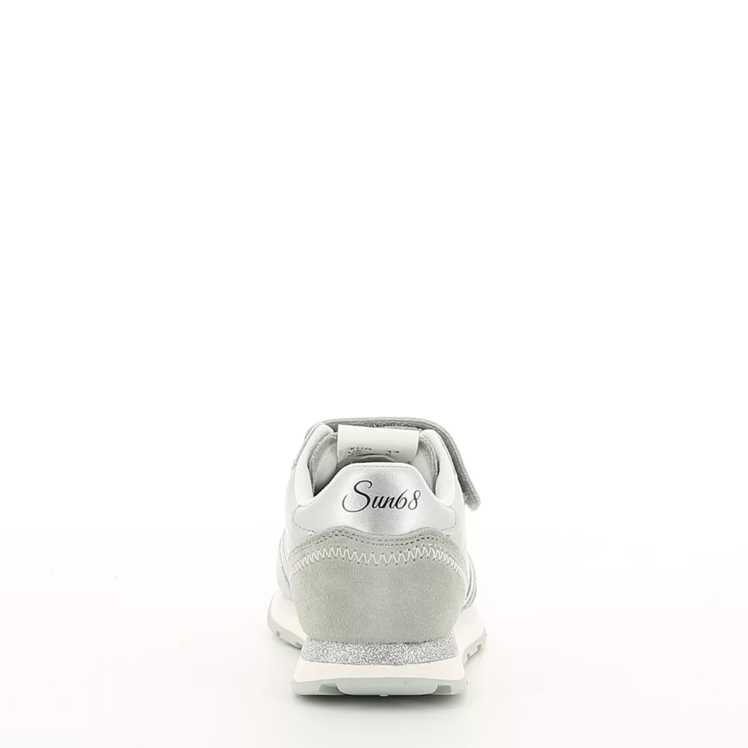 Image (3) de la chaussures Sun68 - Baskets Argent en Cuir Image (3) de la chaussures Sun68 - Baskets Argent en Cuir