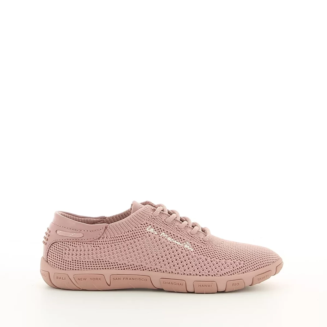 Image (2) de la chaussures Tbs - Baskets Rose en Textile Image (2) de la chaussures Tbs - Baskets Rose en Textile