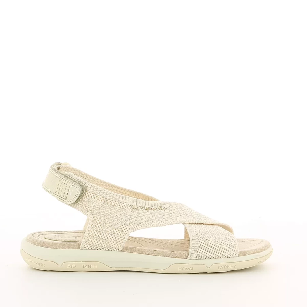 Image (2) de la chaussures Tbs - Sandales et Nu-Pieds Beige en Textile Image (2) de la chaussures Tbs - Sandales et Nu-Pieds Beige en Textile