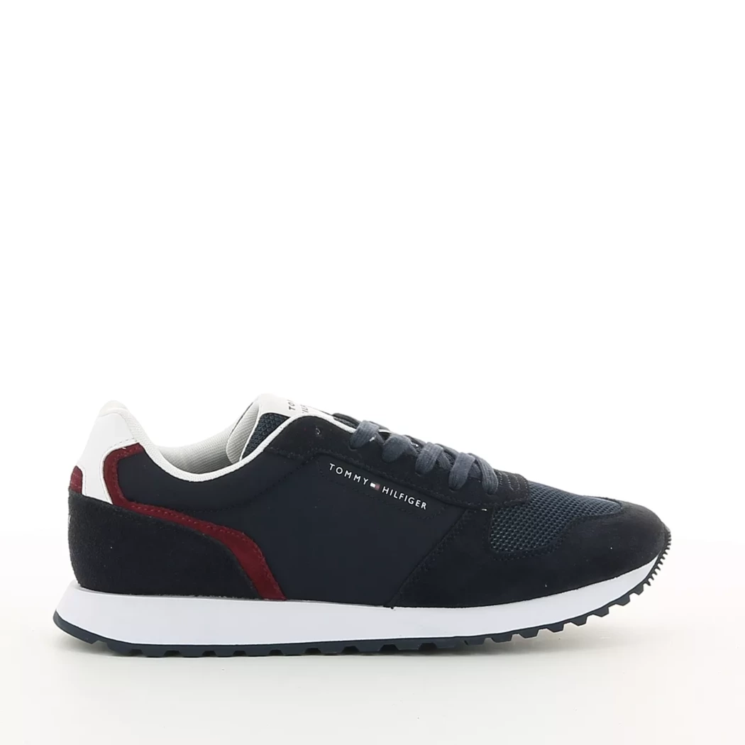 Image (2) de la chaussures Tommy Hilfiger - Baskets Bleu en Cuir nubuck Image (2) de la chaussures Tommy Hilfiger - Baskets Bleu en Cuir nubuck