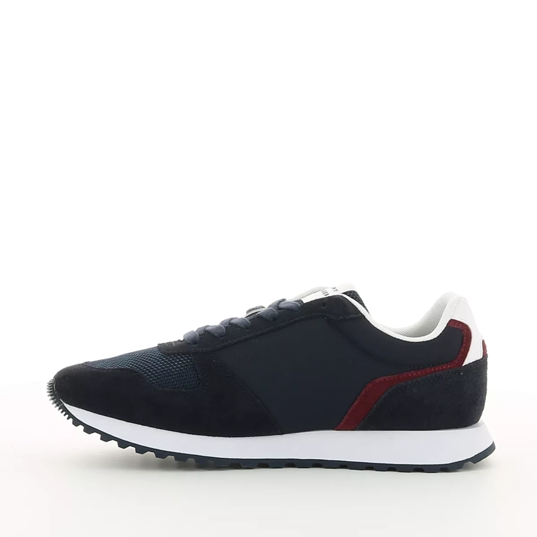Image (4) de la chaussures Tommy Hilfiger - Baskets Bleu en Cuir nubuck Image (4) de la chaussures Tommy Hilfiger - Baskets Bleu en Cuir nubuck