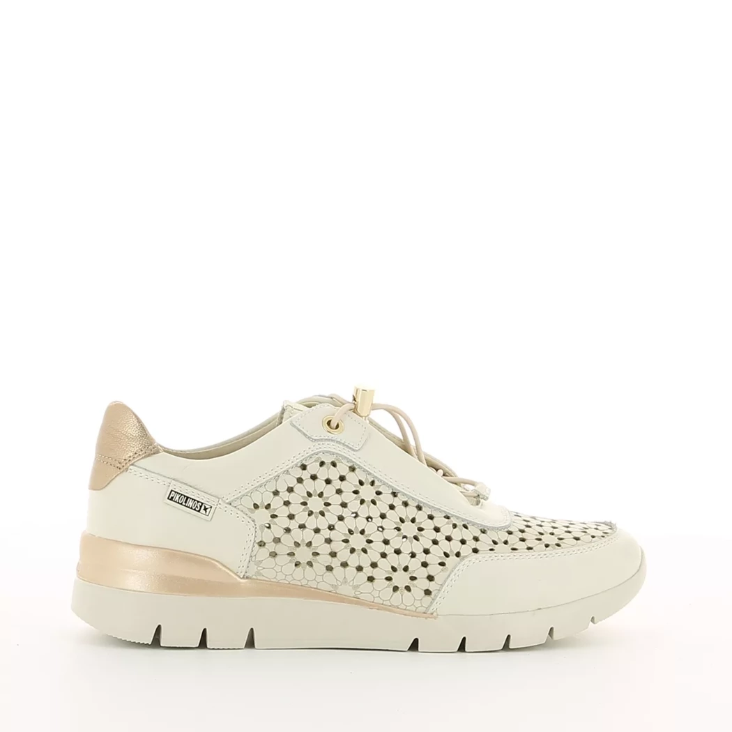 Image (2) de la chaussures Pikolinos - Baskets Beige en Cuir Image (2) de la chaussures Pikolinos - Baskets Beige en Cuir