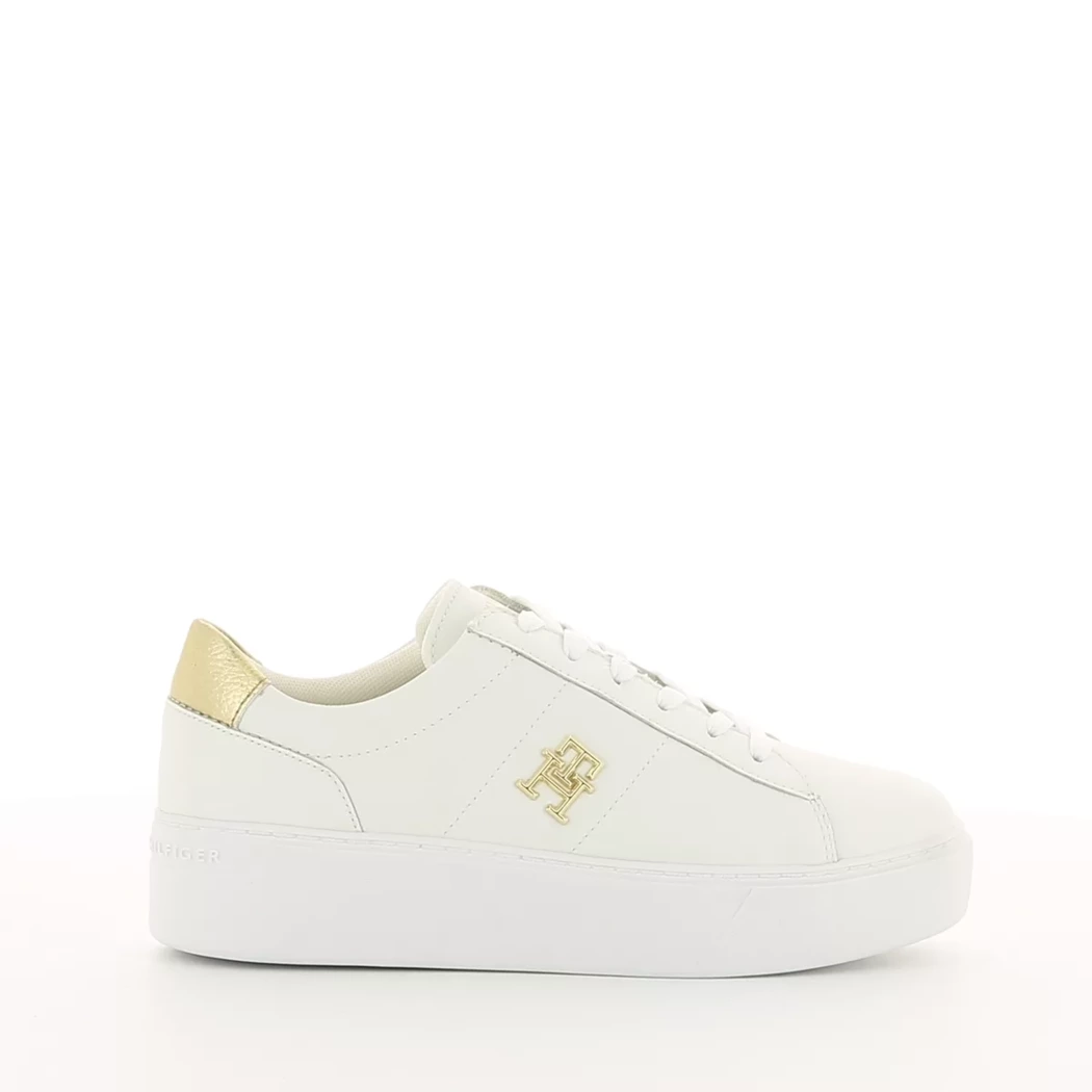 Image (2) de la chaussures Tommy Hilfiger - Baskets Blanc en Cuir Image (2) de la chaussures Tommy Hilfiger - Baskets Blanc en Cuir