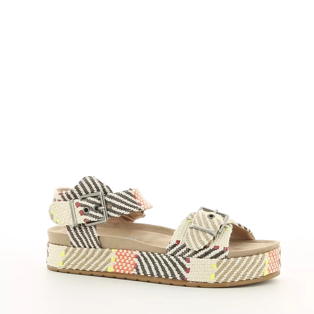 Image (1) de la chaussures Refresh - Sandales et Nu-Pieds Multicolore en Textile Image (1) de la chaussures Refresh - Sandales et Nu-Pieds Multicolore en Textile