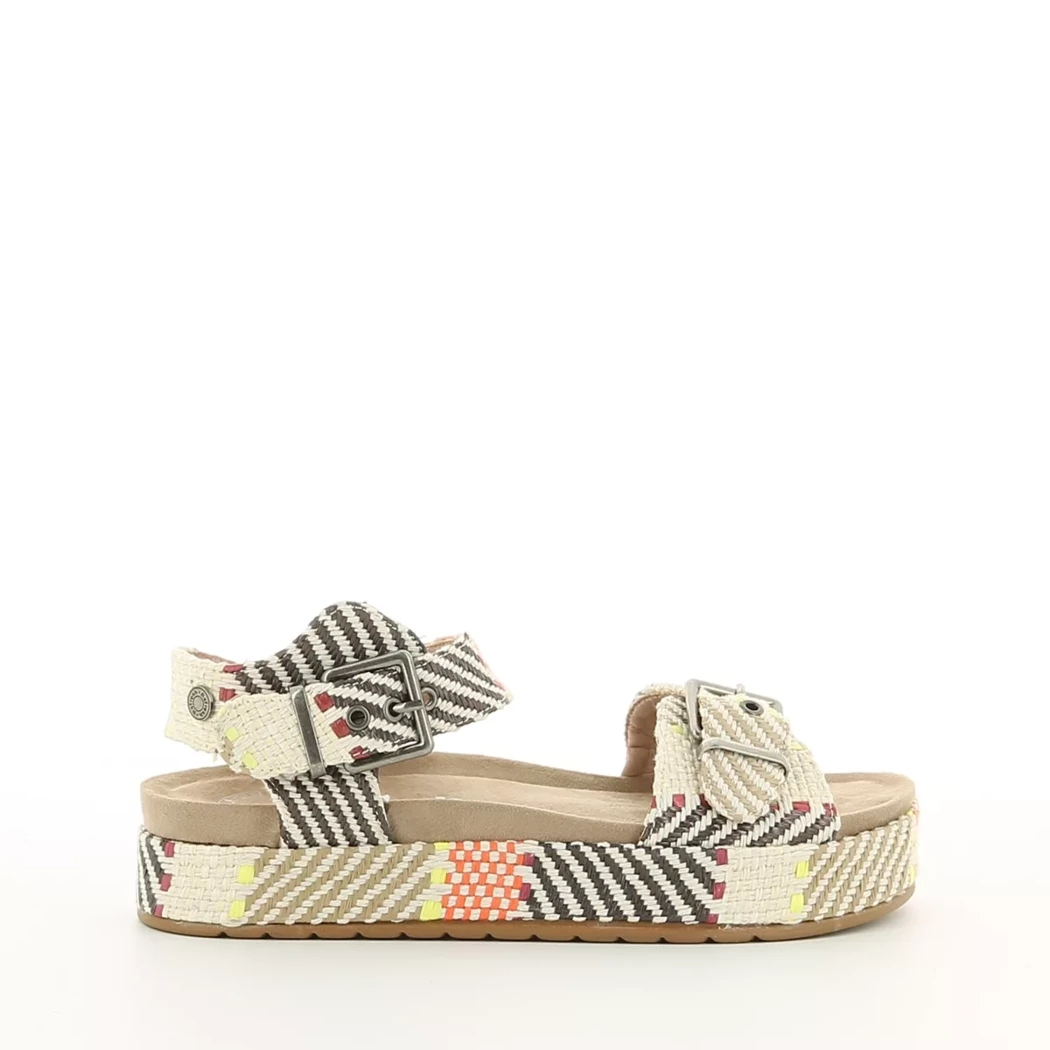 Image (2) de la chaussures Refresh - Sandales et Nu-Pieds Multicolore en Textile Image (2) de la chaussures Refresh - Sandales et Nu-Pieds Multicolore en Textile