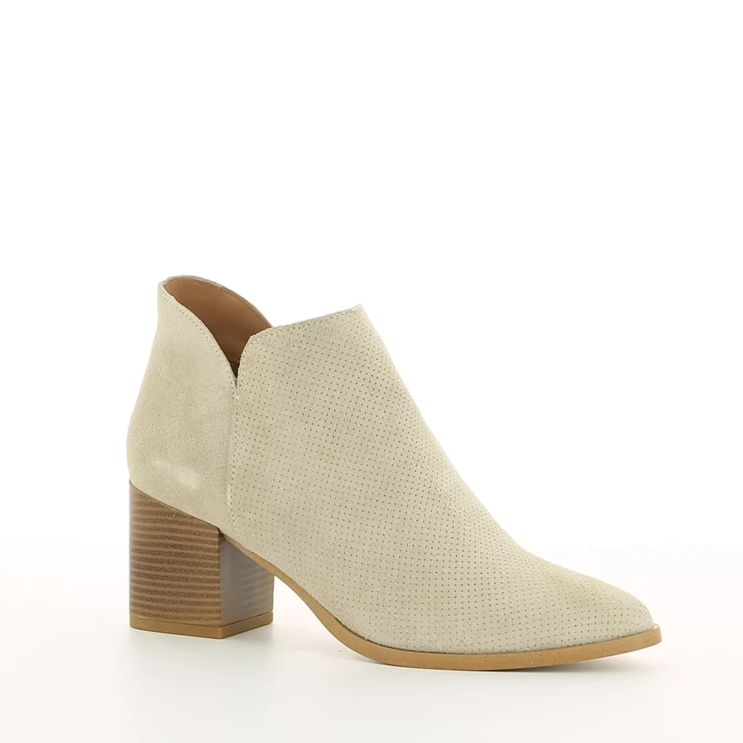 Image (1) de la chaussures Fleur de Safran - Boots Beige en Cuir nubuck Image (1) de la chaussures Fleur de Safran - Boots Beige en Cuir nubuck