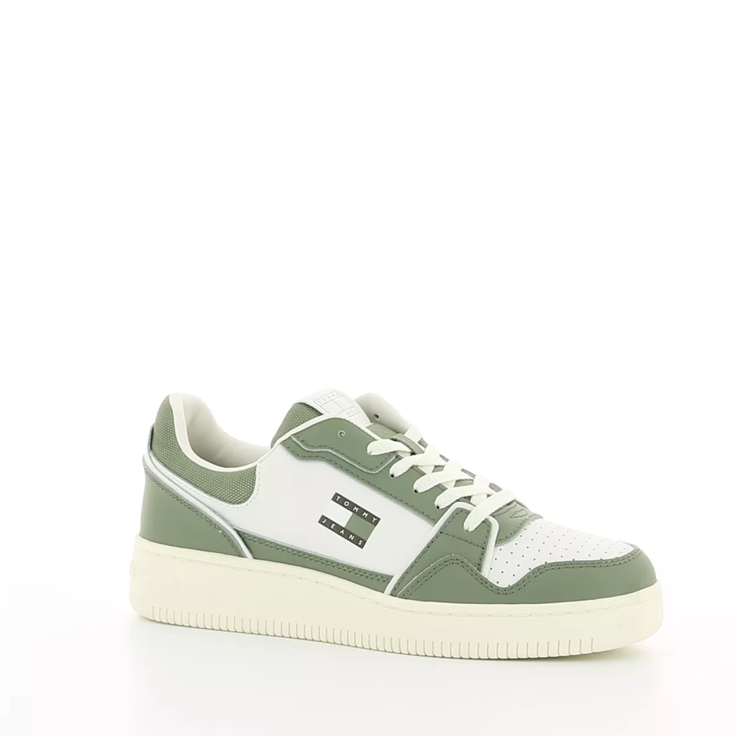 Image (1) de la chaussures Tommy jeans - Baskets Blanc en Cuir Image (1) de la chaussures Tommy jeans - Baskets Blanc en Cuir