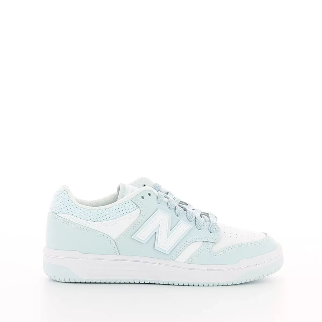 Image (2) de la chaussures New Balance - Baskets Blanc en Cuir synthétique