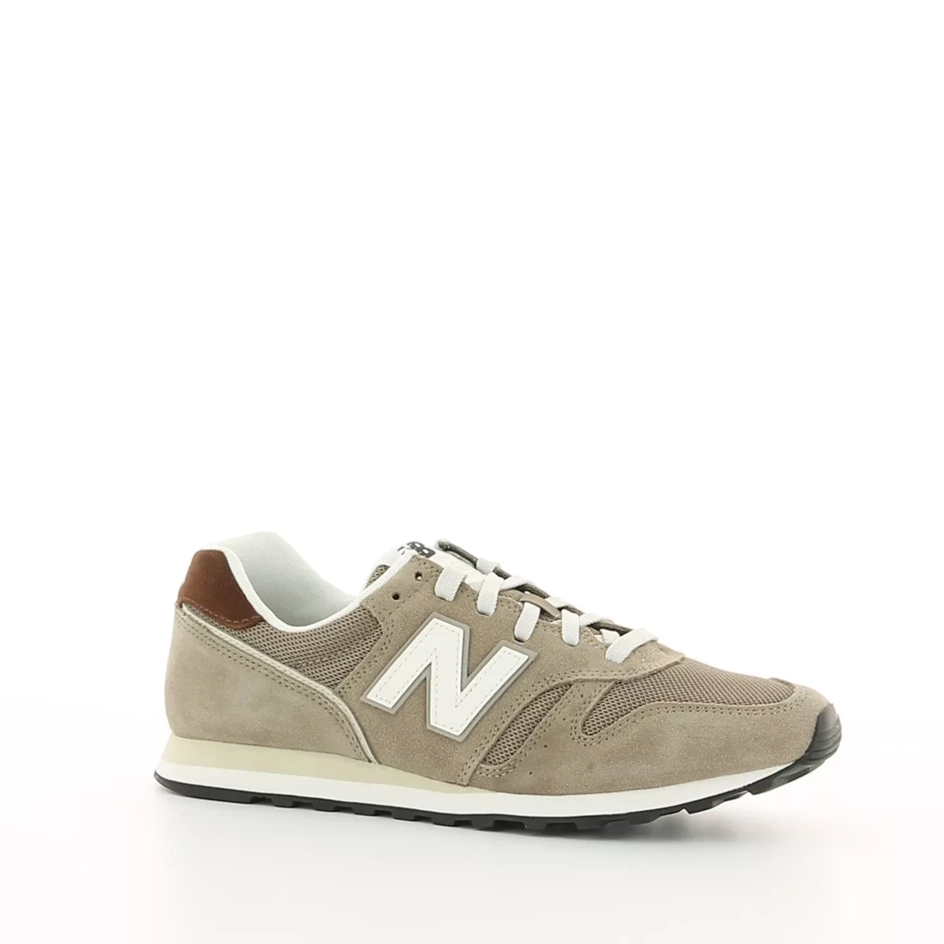 Image (1) de la chaussures New Balance - Baskets Taupe en Textile Image (1) de la chaussures New Balance - Baskets Taupe en Textile