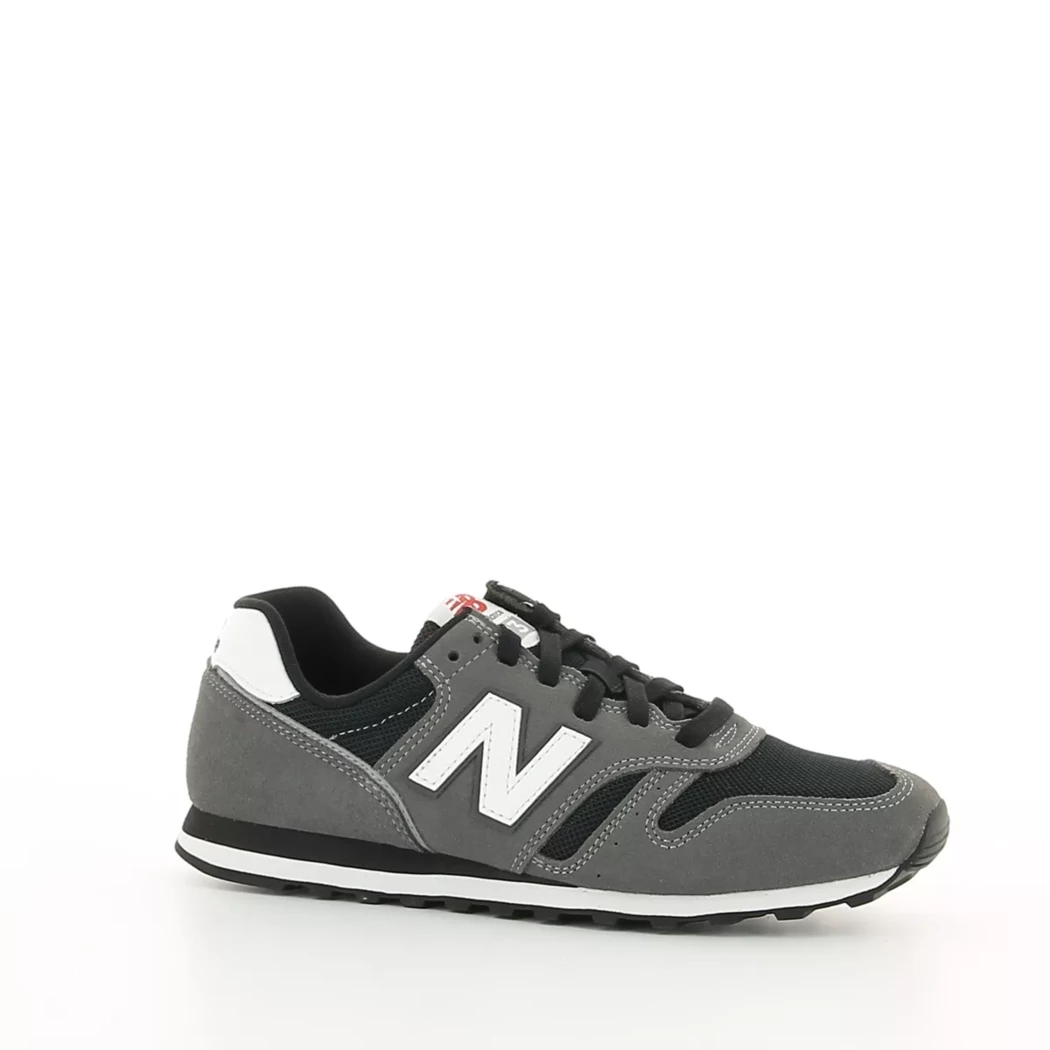 Image (1) de la chaussures New Balance - Baskets Gris en Cuir nubuck