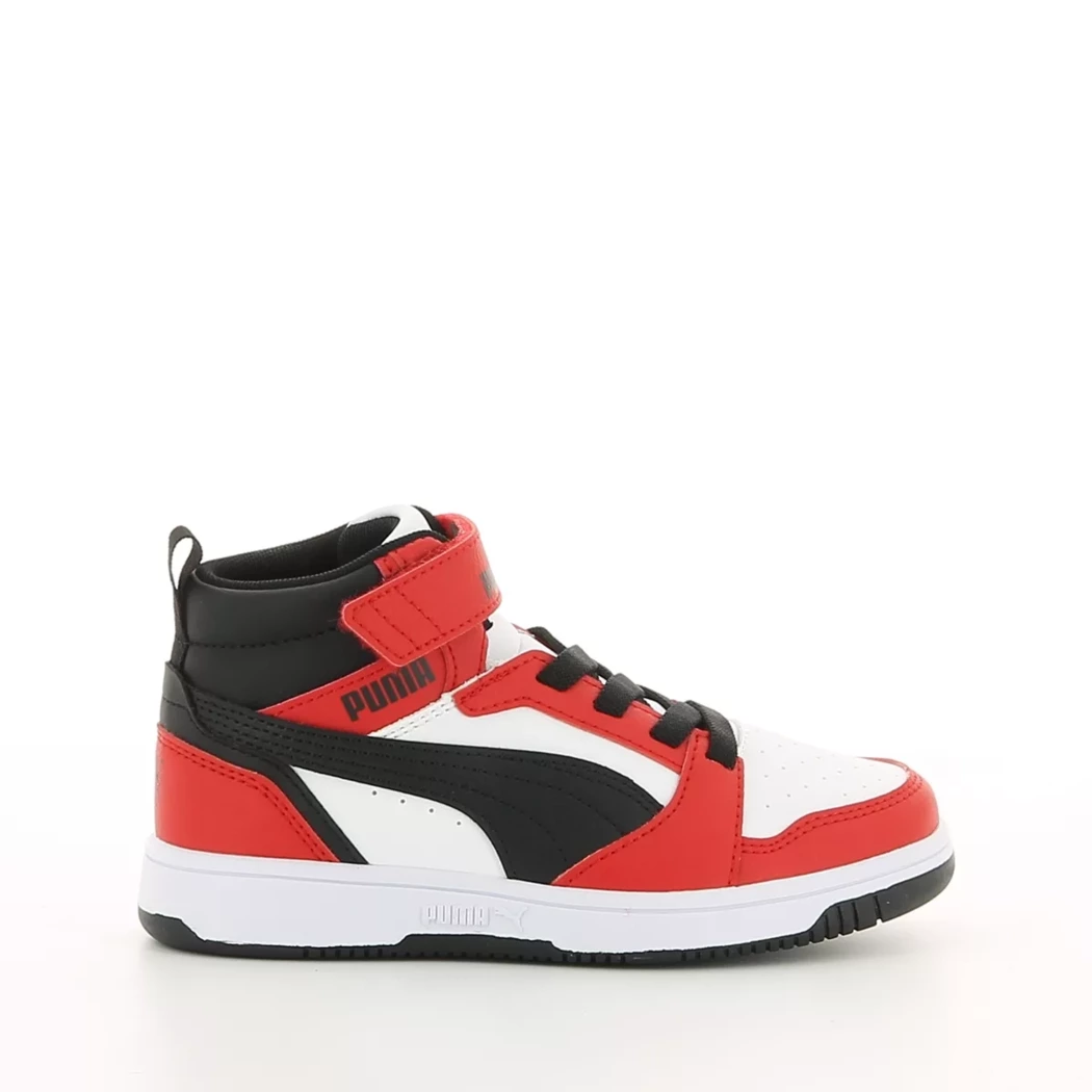 Image (2) de la chaussures Puma - Baskets Rouge en Cuir synthétique