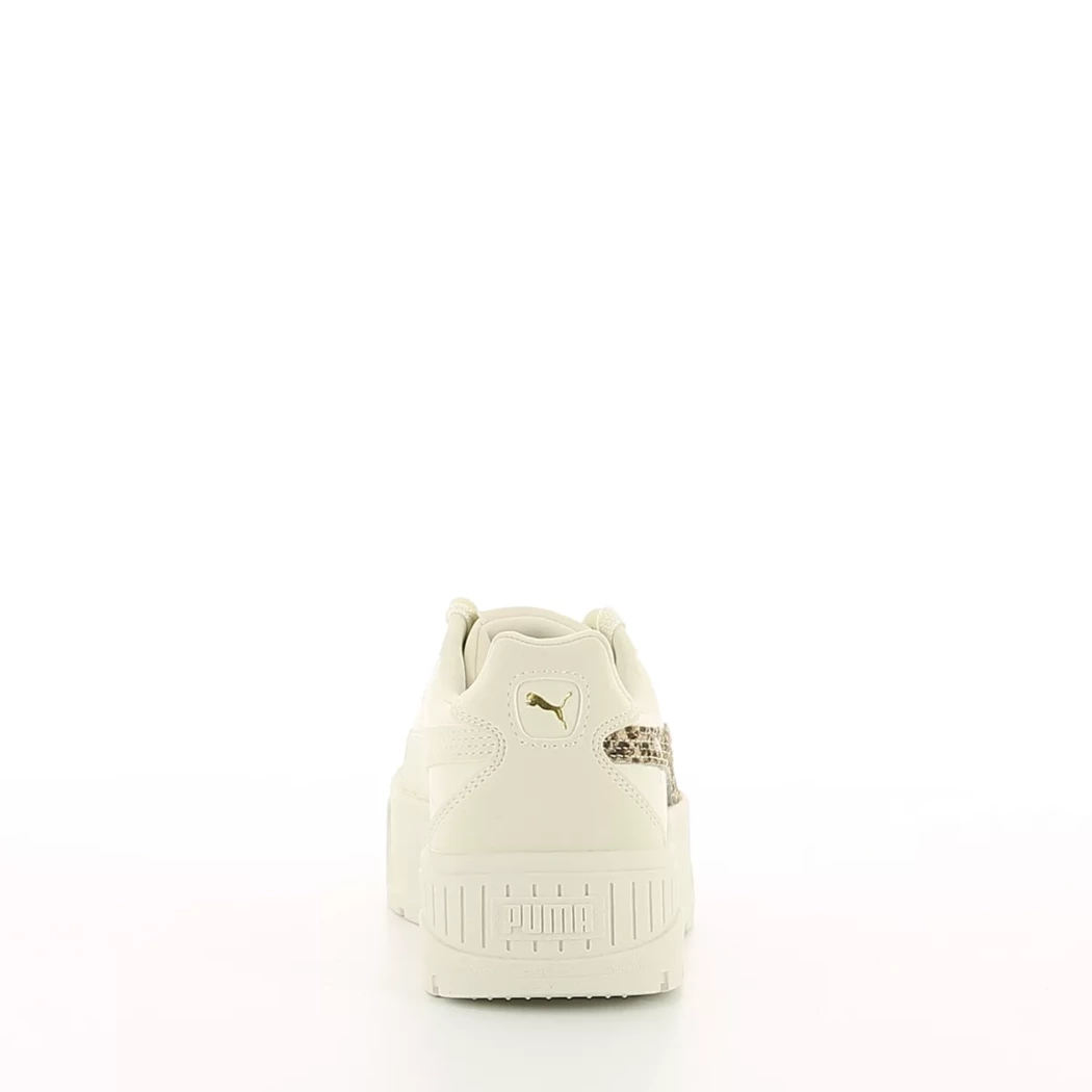 Image (3) de la chaussures Puma - Baskets Beige en Cuir synthétique