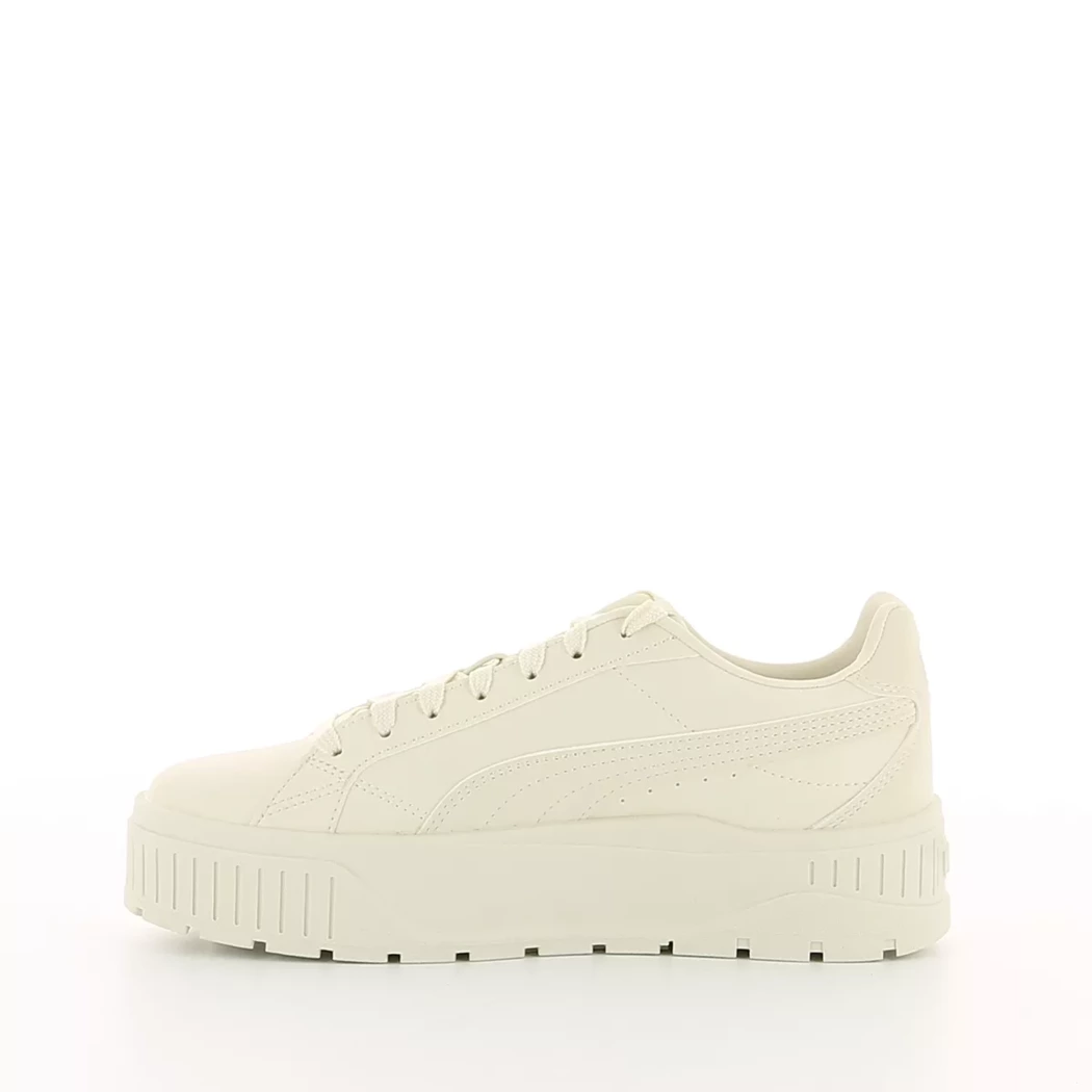 Image (4) de la chaussures Puma - Baskets Beige en Cuir synthétique