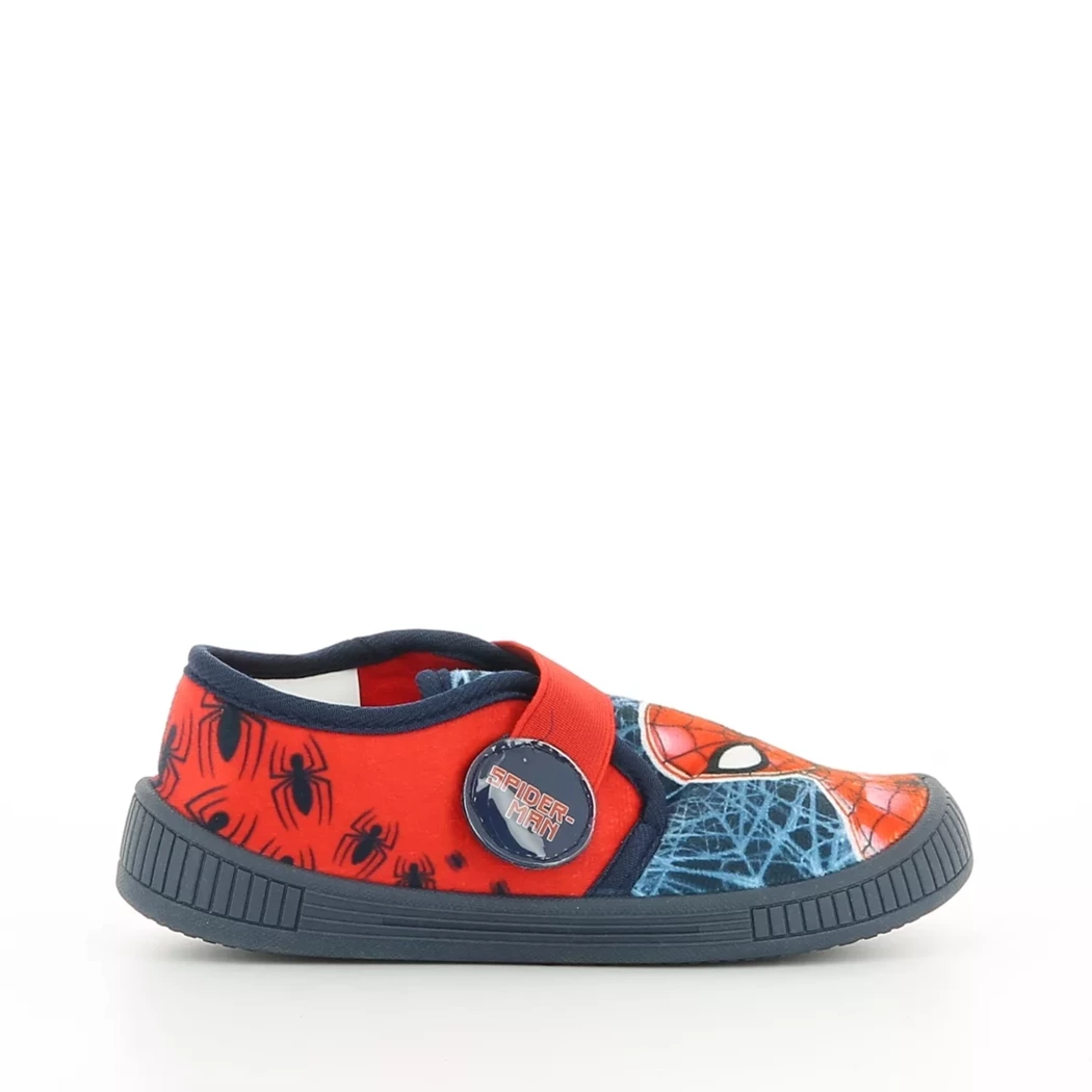 Image (2) de la chaussures Spiderman - Pantoufles et Chaussons Bleu en Textile Image (2) de la chaussures Spiderman - Pantoufles et Chaussons Bleu en Textile