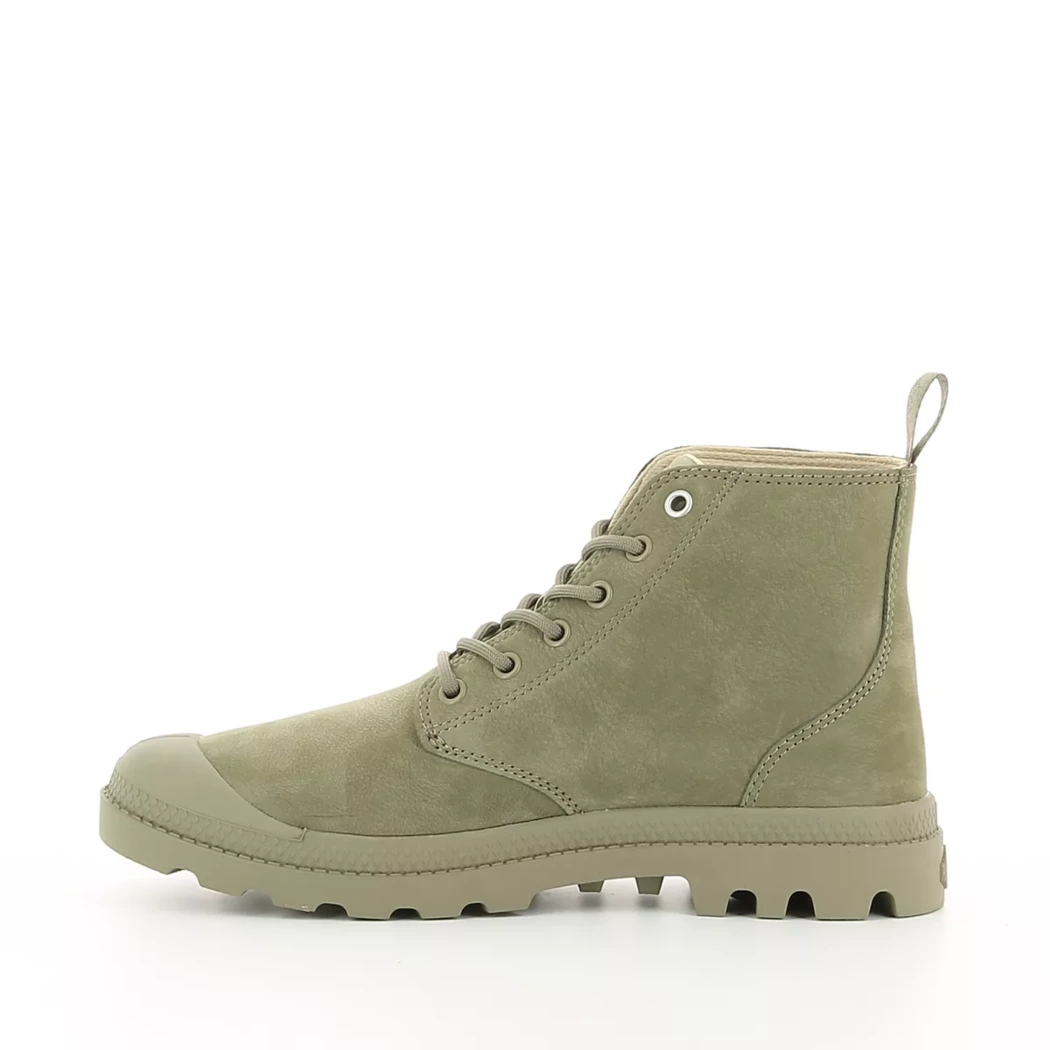 Image (4) de la chaussures Palladium - Bottines Vert en Cuir nubuck Image (4) de la chaussures Palladium - Bottines Vert en Cuir nubuck