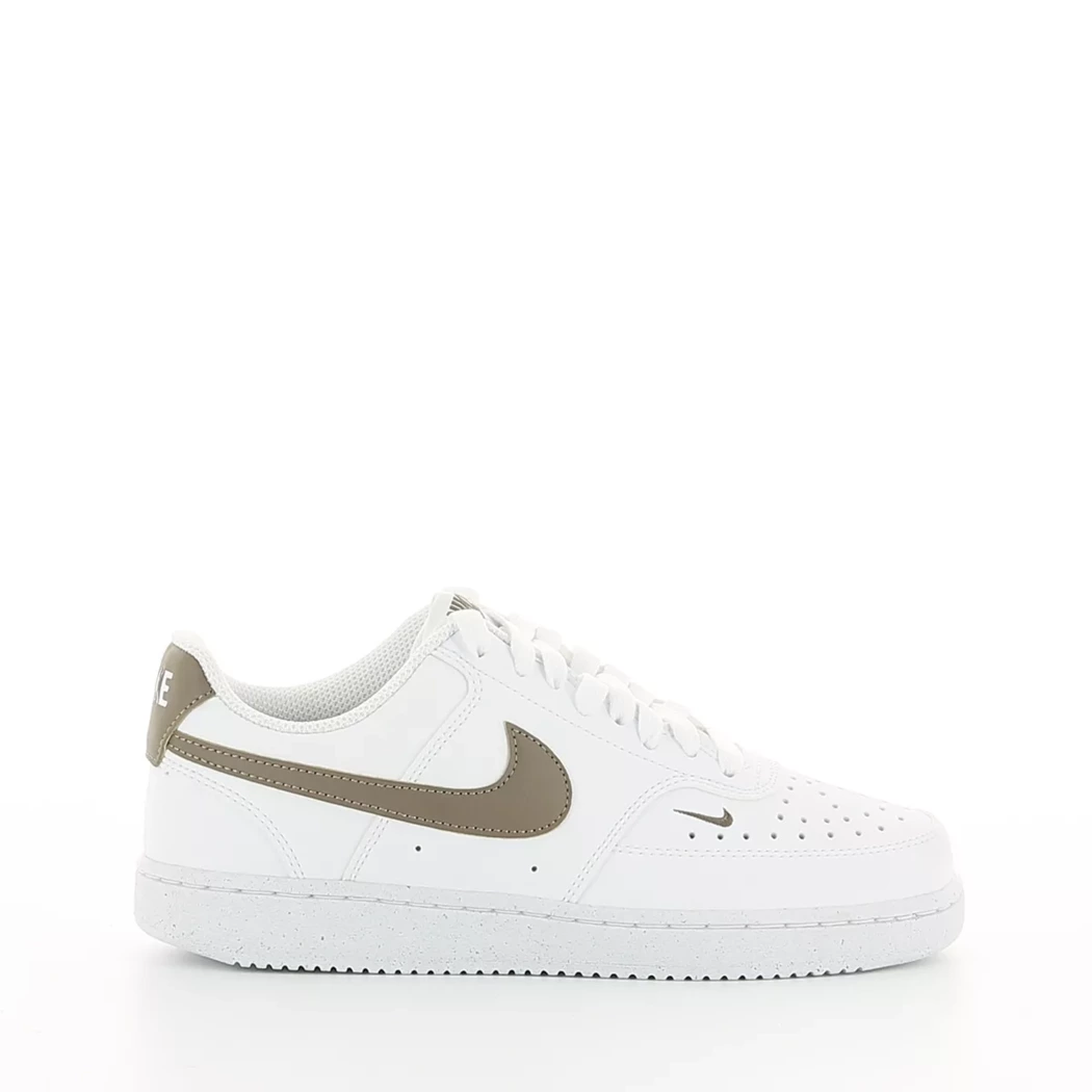Image (2) de la chaussures Nike - Baskets Blanc en Cuir synthétique