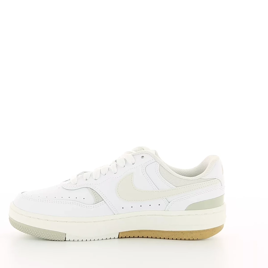 Image (4) de la chaussures Nike - Baskets Blanc en Cuir synthétique