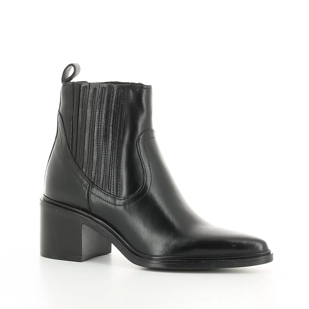Image (1) de la chaussures Mjus - Boots Noir en Cuir
