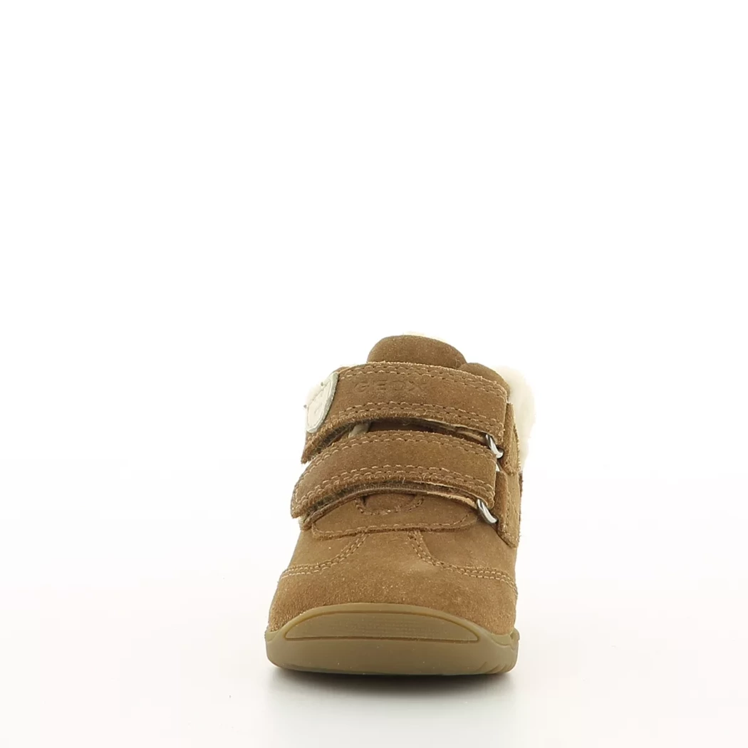 Image (5) de la chaussures Geox - Bottines Cuir naturel / Cognac en Cuir nubuck