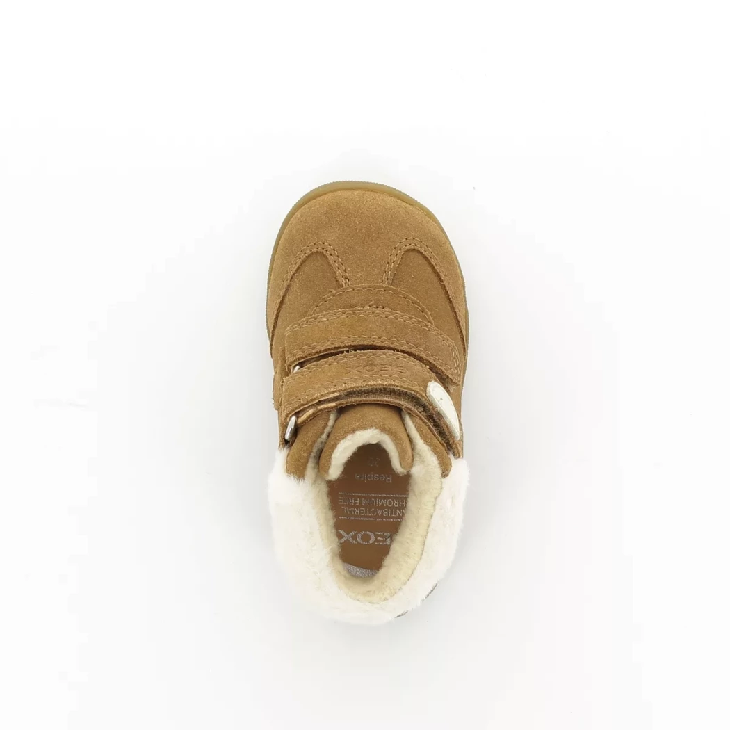 Image (6) de la chaussures Geox - Bottines Cuir naturel / Cognac en Cuir nubuck
