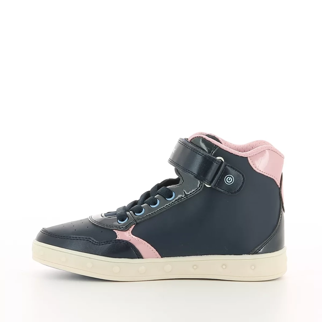 Image (4) de la chaussures Geox - Bottines Bleu en Cuir synthétique