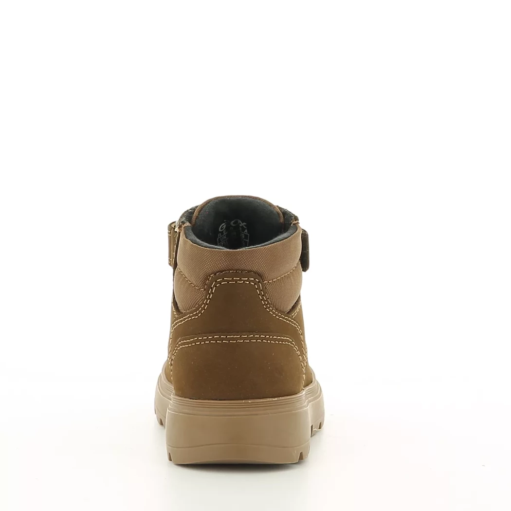 Image (3) de la chaussures Geox - Bottines Cuir naturel / Cognac en Cuir nubuck