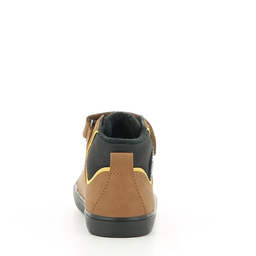 Image (3) de la chaussures Geox - Bottines Cuir naturel / Cognac en Cuir synthétique