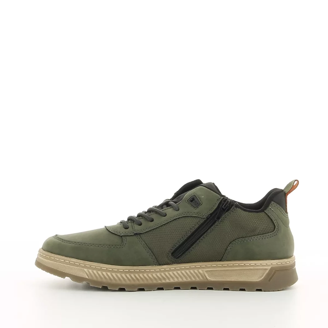 Image (4) de la chaussures Rieker - Chaussures à lacets Vert en Cuir synthétique