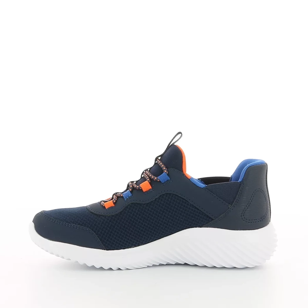 Image (4) de la chaussures Skechers - Baskets Bleu en Textile