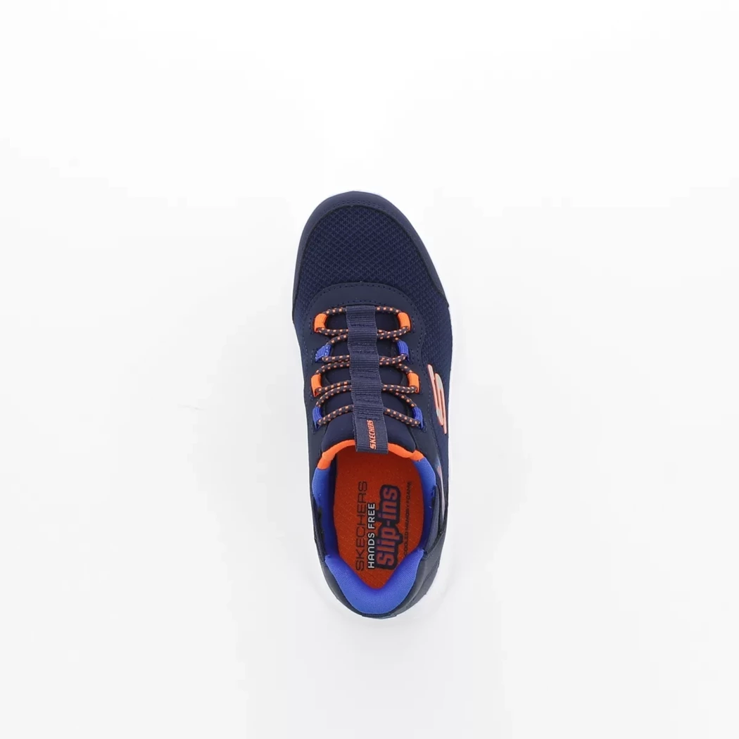 Image (6) de la chaussures Skechers - Baskets Bleu en Textile