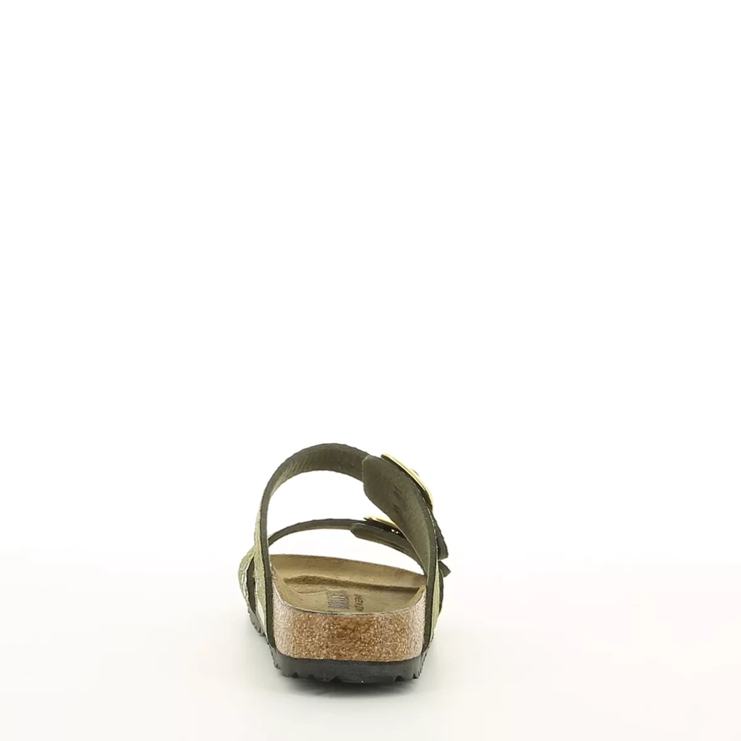 Image (3) de la chaussures Birkenstock - Mules et Sabots Vert en Cuir synthétique Image (3) de la chaussures Birkenstock - Mules et Sabots Vert en Cuir synthétique