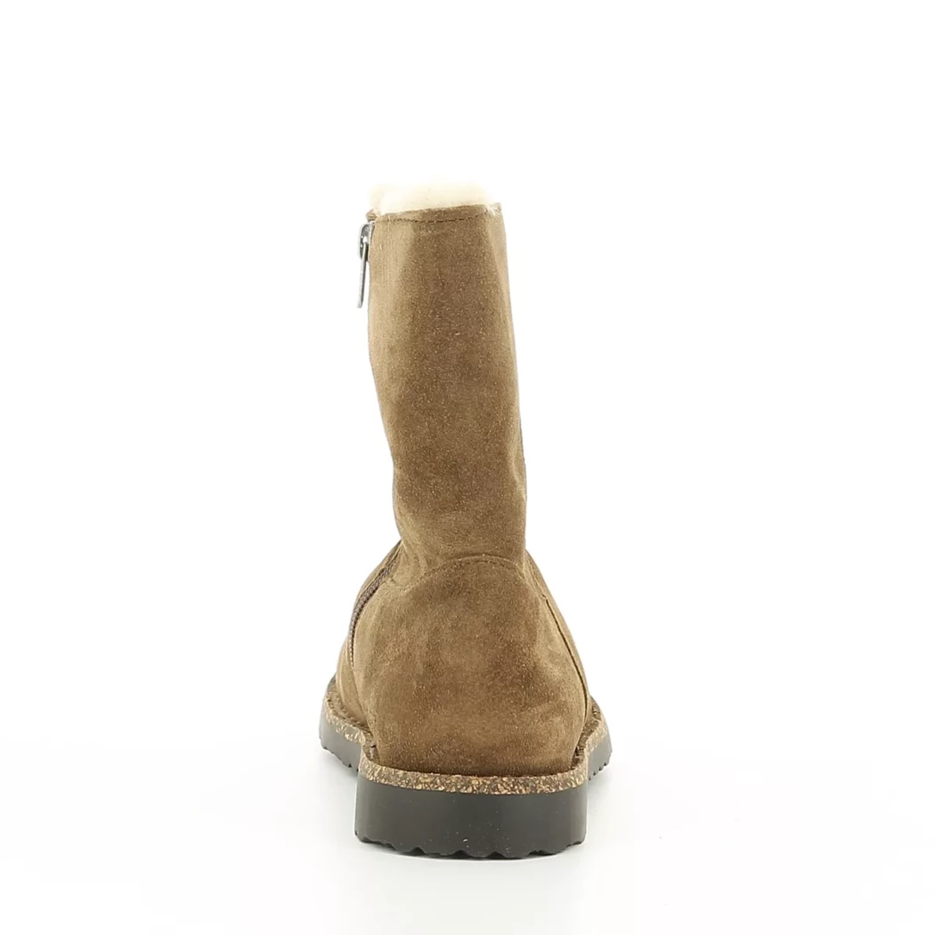Image (3) de la chaussures Birkenstock - Boots Cuir naturel / Cognac en Cuir nubuck