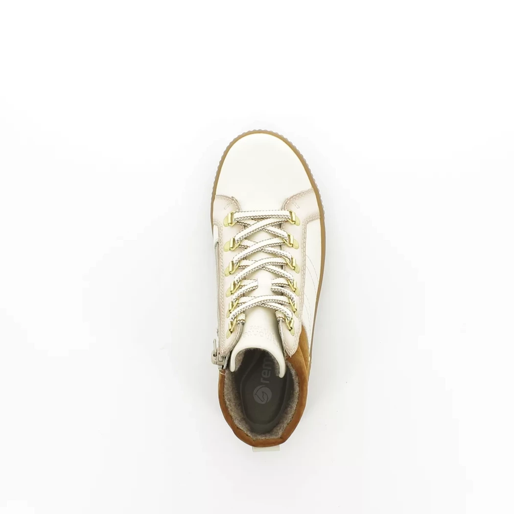 Image (6) de la chaussures Remonte - Bottines Beige en Cuir