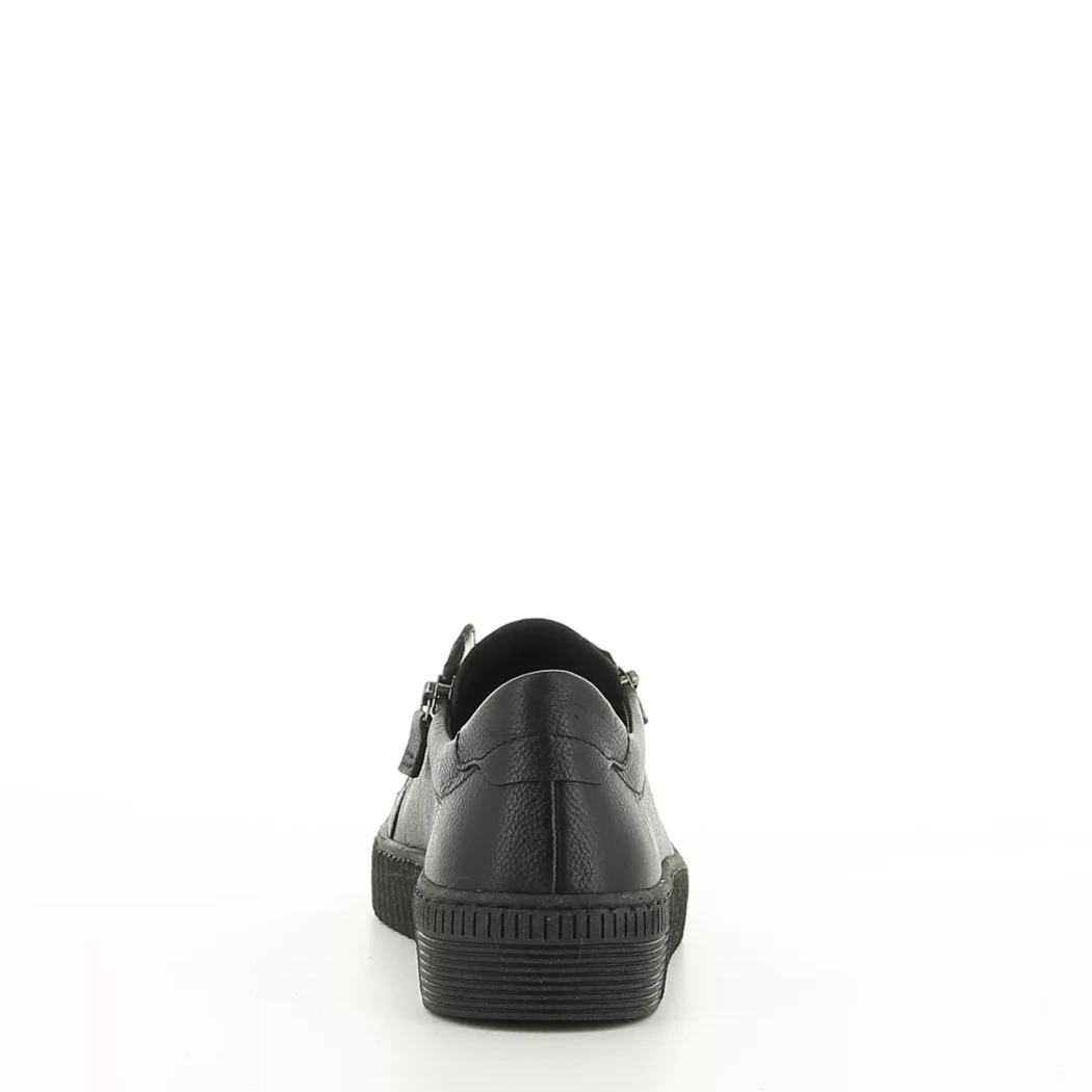 Image (3) de la chaussures Gabor - Baskets Noir en Cuir