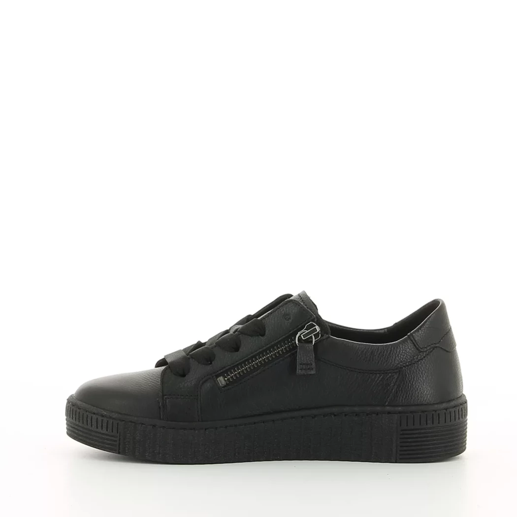 Image (4) de la chaussures Gabor - Baskets Noir en Cuir