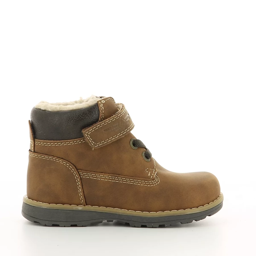 Image (2) de la chaussures Off Road - Bottines Cuir naturel / Cognac en Cuir synthétique