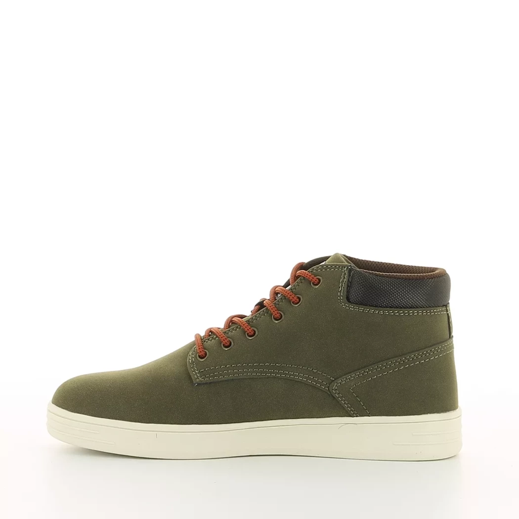 Image (4) de la chaussures Ellesse - Bottines Vert en Cuir synthétique