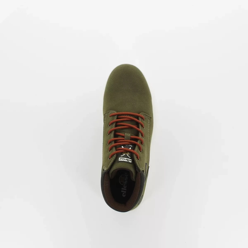 Image (6) de la chaussures Ellesse - Bottines Vert en Cuir synthétique