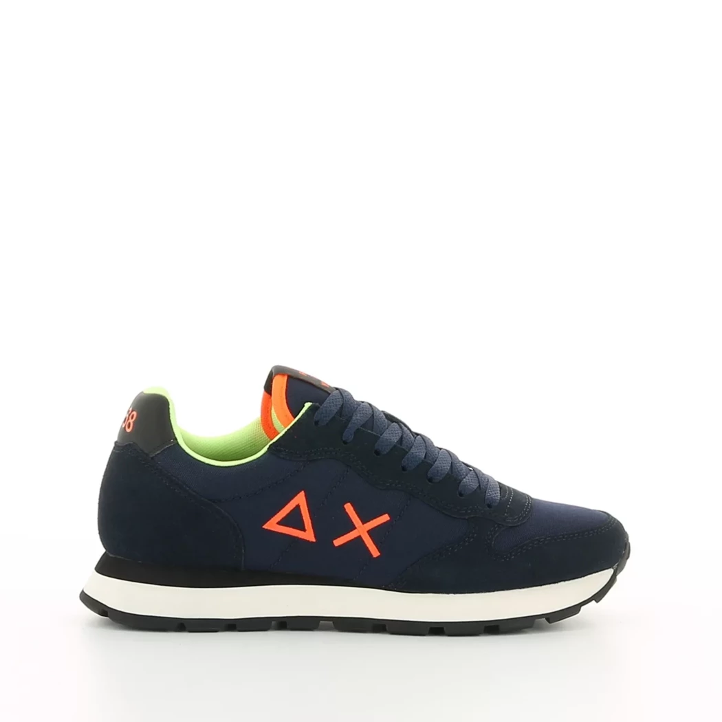Image (2) de la chaussures Sun68 - Baskets Bleu en Cuir nubuck Image (2) de la chaussures Sun68 - Baskets Bleu en Cuir nubuck