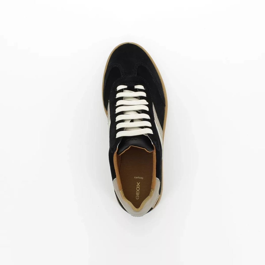 Image (6) de la chaussures Geox - Baskets Noir en Cuir nubuck