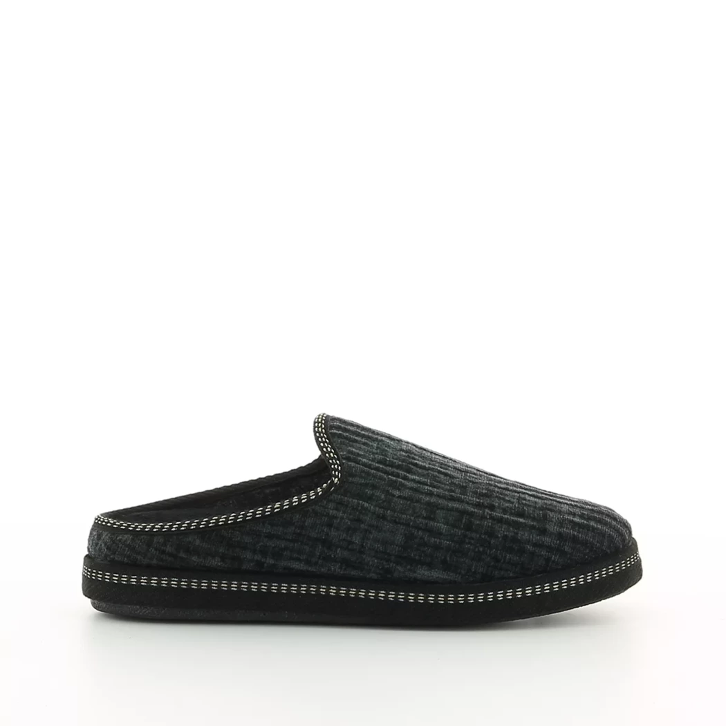 Image (2) de la chaussures OUF!... - Pantoufles et Chaussons Noir en Textile