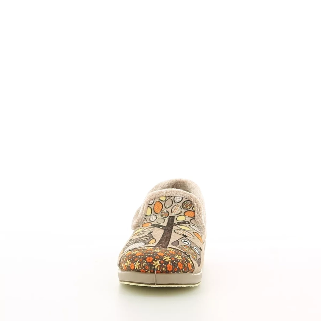 Image (5) de la chaussures OUF!... - Pantoufles et Chaussons Beige en Textile