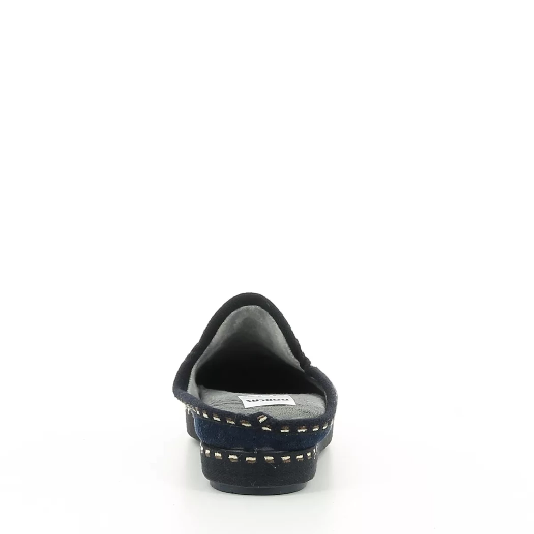 Image (3) de la chaussures Sard - Pantoufles et Chaussons Bleu en Textile
