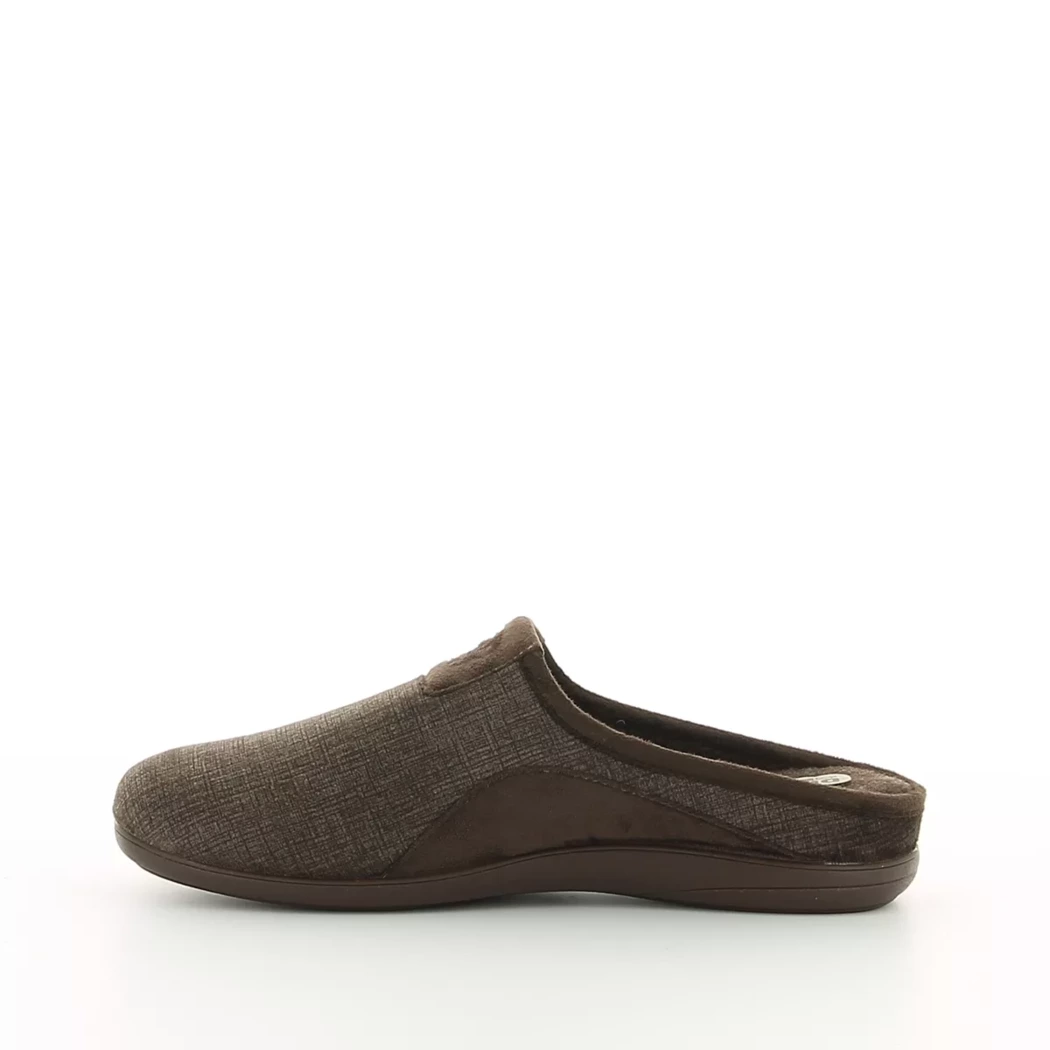 Image (4) de la chaussures Alter Native - Pantoufles et Chaussons Marron en Textile
