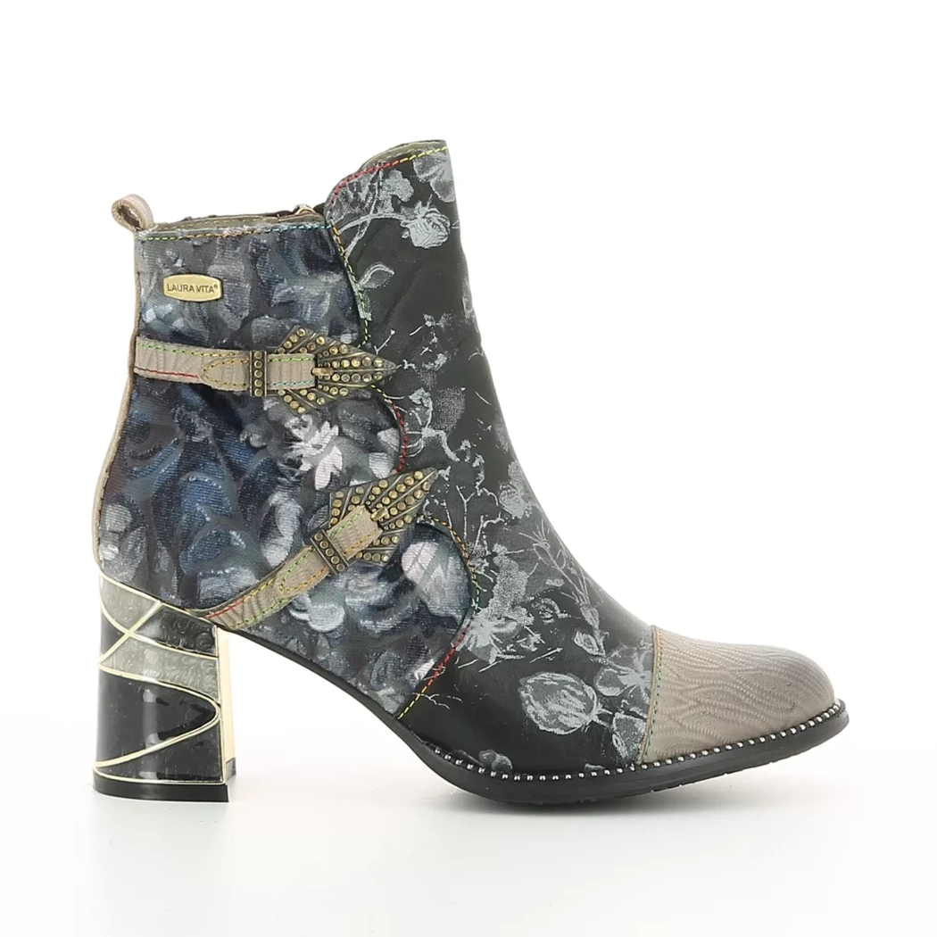 Image (2) de la chaussures Laura Vita - Boots Gris en Multi-Matières