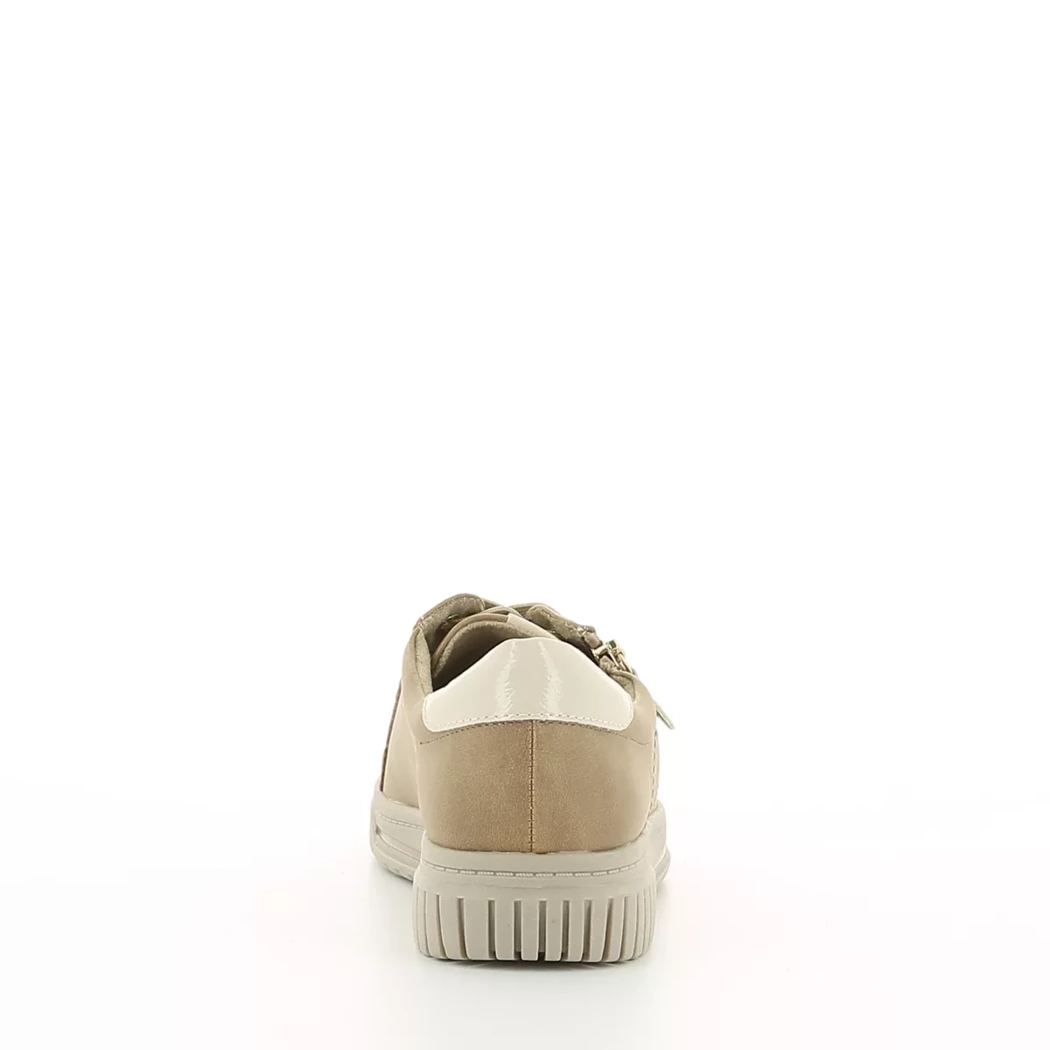 Image (3) de la chaussures Relife - Baskets Taupe en Cuir synthétique
