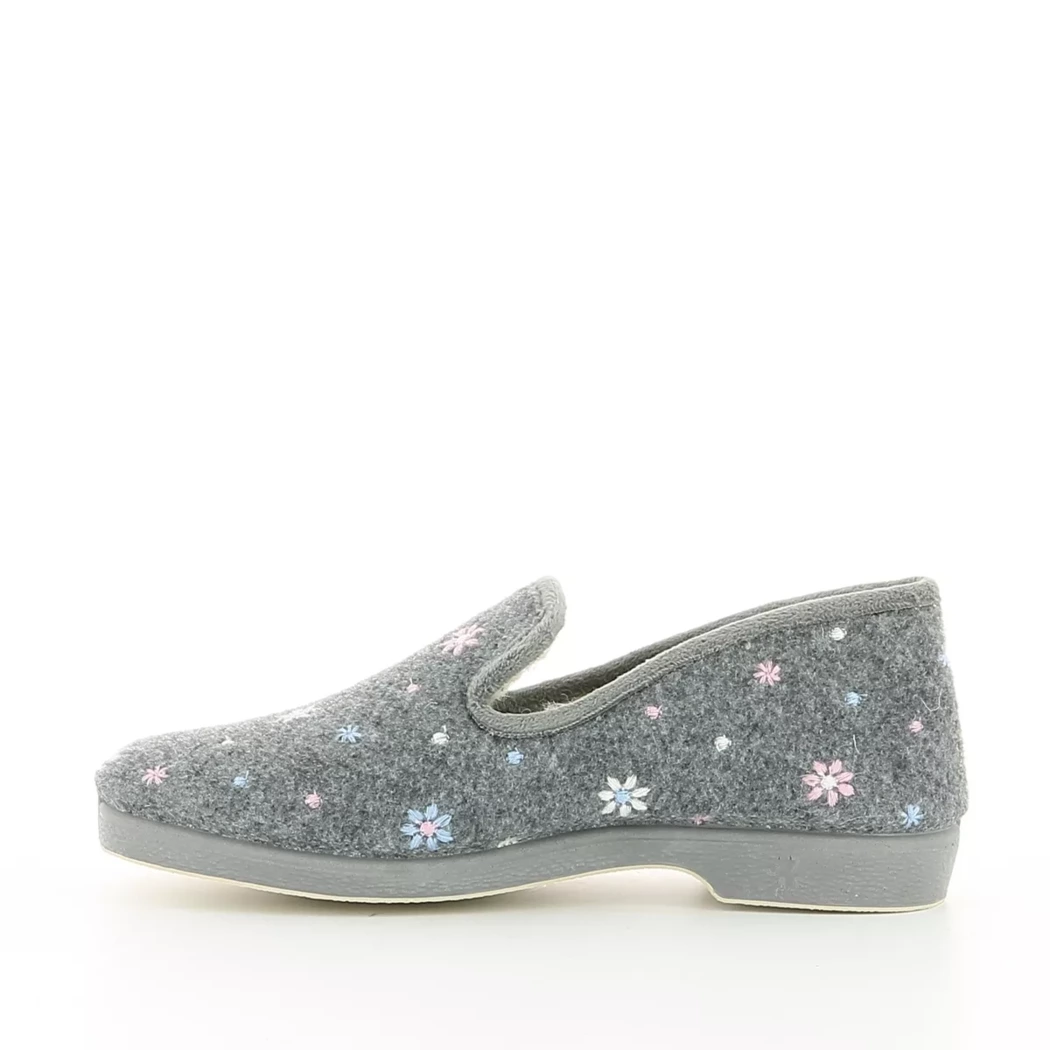 Image (4) de la chaussures Doctor Cutillas - Pantoufles et Chaussons Gris en Textile Image (4) de la chaussures Doctor Cutillas - Pantoufles et Chaussons Gris en Textile