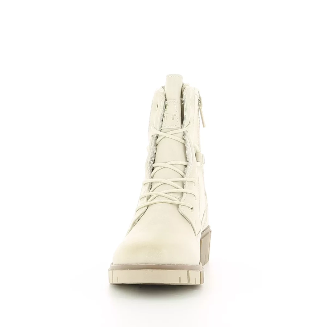Image (5) de la chaussures Mustang - Bottines Beige en Cuir synthétique