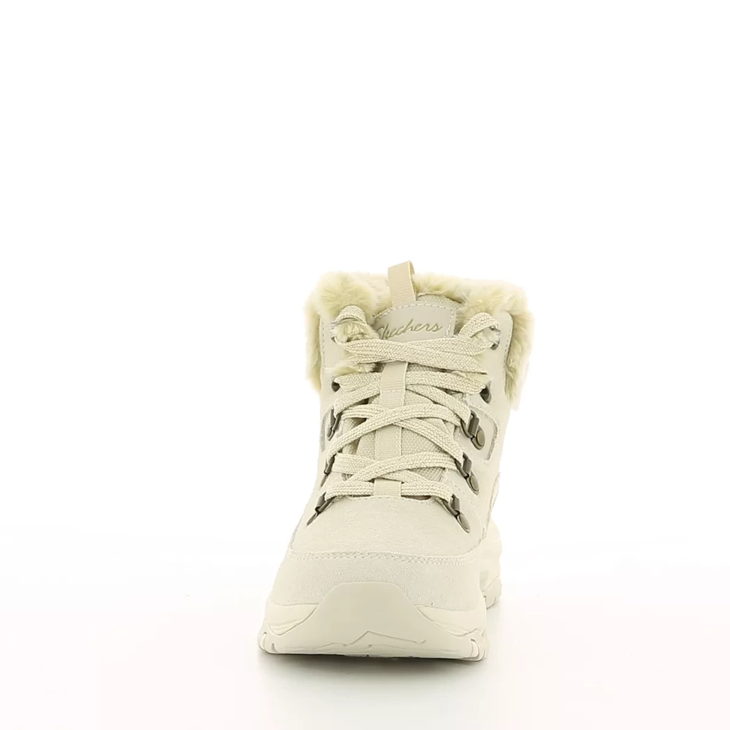 Image (5) de la chaussures Skechers - Bottines Beige en Cuir nubuck